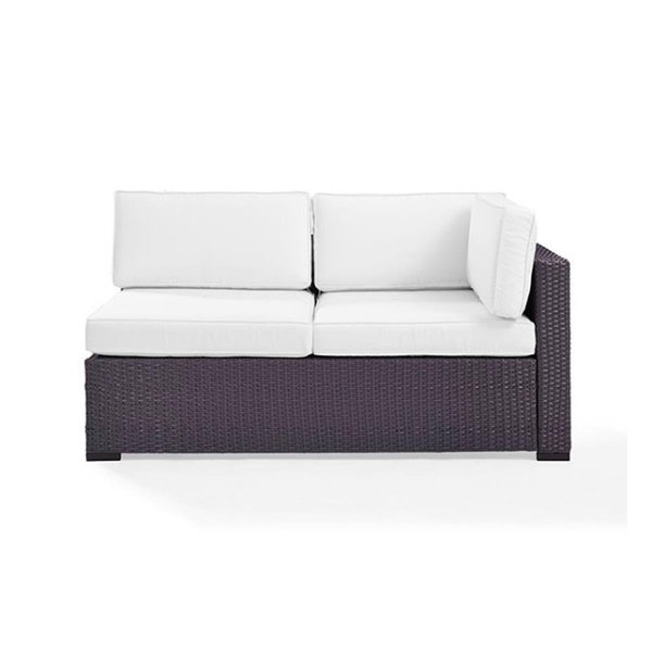 Veranda Biscayne Loveseat With Int Arm With White Cushions VE375395